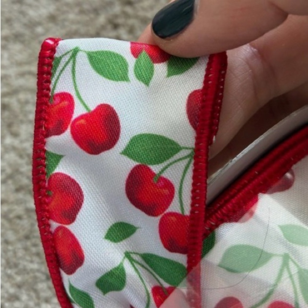 Offray Colorful Floral and Striped Ribbon Set - Picture 2 of 5